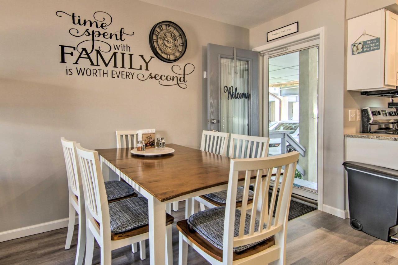 Airy Ocean City Condo On Canal Front With Deck! 외부 사진