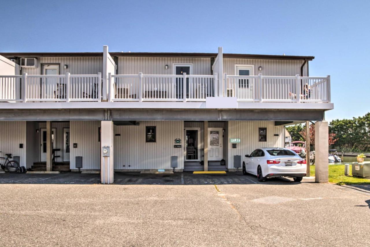 Airy Ocean City Condo On Canal Front With Deck! 외부 사진