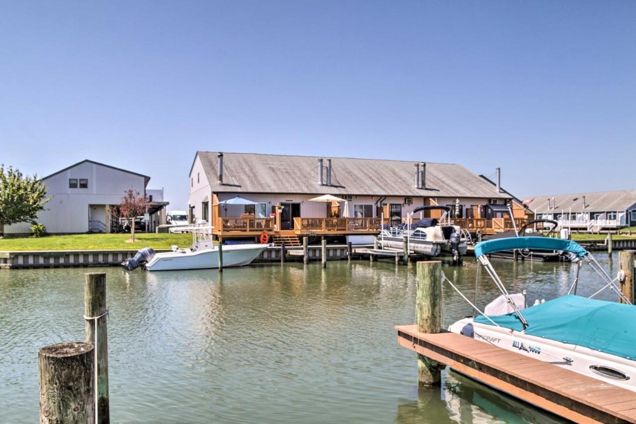 Airy Ocean City Condo On Canal Front With Deck! 외부 사진