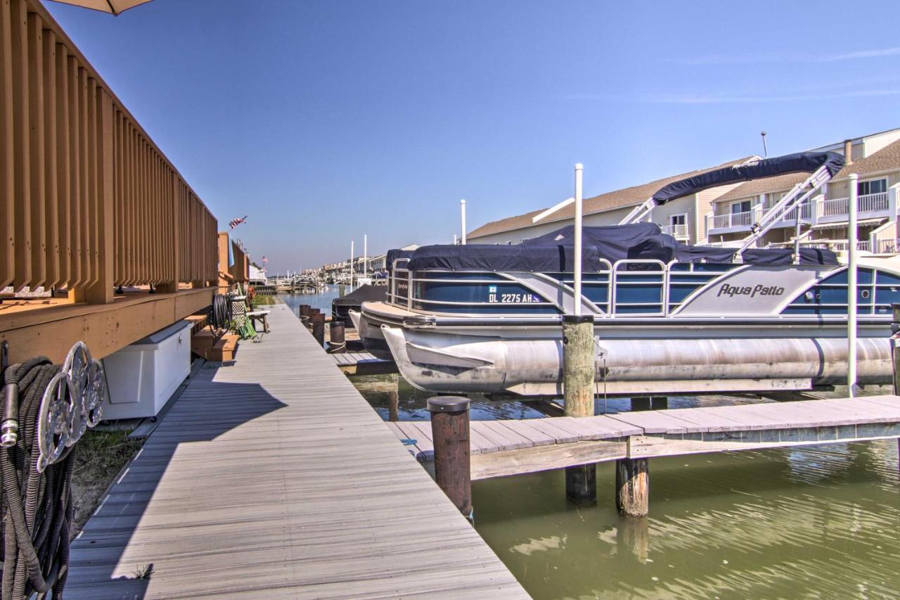 Airy Ocean City Condo On Canal Front With Deck! 외부 사진